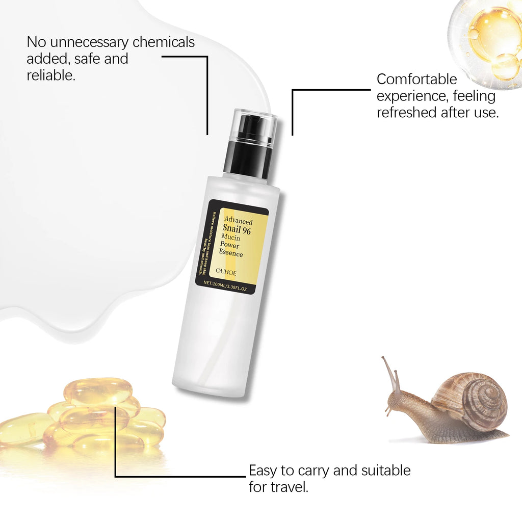 Advanced Snail 96 Mucin Power Essence – Moisturizing, Lifting, Firming & Brightening Skincare