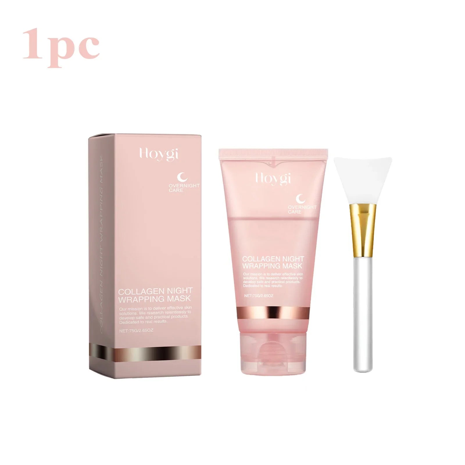 Korean Collagen Overnight Peel-Off Mask Set – Deep Hydration & Wrinkle Care